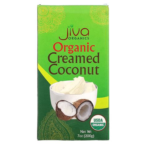 Jiva Organics Organic Creamed Coconut Oz G Iherb