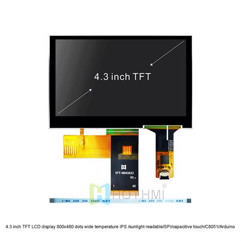 Inch Tft Lcd Display X Dots Wide Temperature Ips Full Viewing