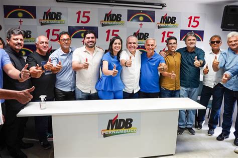 Jarbas Filho Prestigia Conven O Estadual Do Mdb Pernambuco Blog De