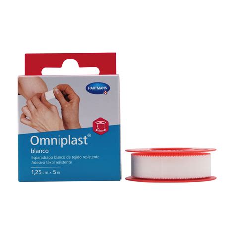 Comprar Omniplast Esparadrapo De Tela Resistente Blanco Cm X M