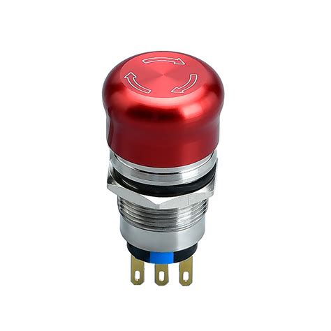 China Mm Mushroom Emergency Stop Push Button Switch Manufacturer And