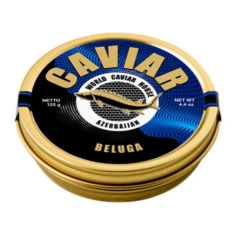 Beluga Caviar 125g / Azerbaijan / Halal | World Caviar House