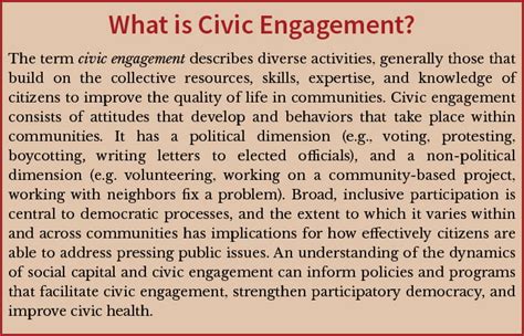 Civic engagement for robust communities | Institute for Public Health ...