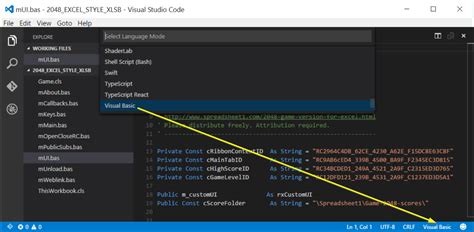 Visual Studio Code Editor