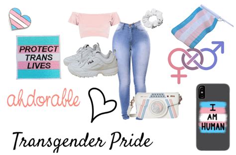 Transgender Pride Outfit Shoplook Pride Outfit Transgender Pride