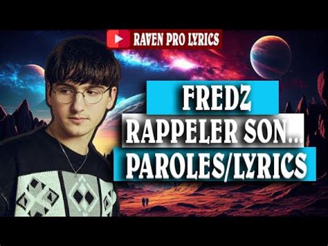 Fredz Rappeler Son Youtube