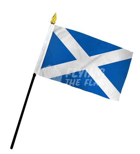 Flying The Flag Scotland Table Flag 4x6in