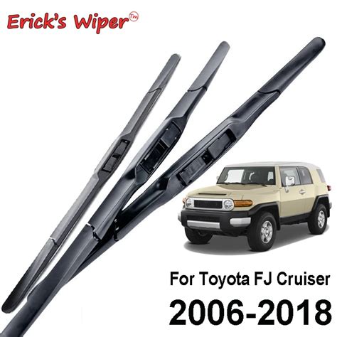 Erick S Wiper 3Pcs Set Front Wiper Blades For Toyota FJ Cruiser 2006