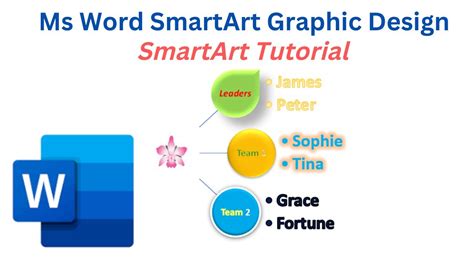 Ms Word SmartArt Graphic _ SmartArt Design Tutorial - YouTube