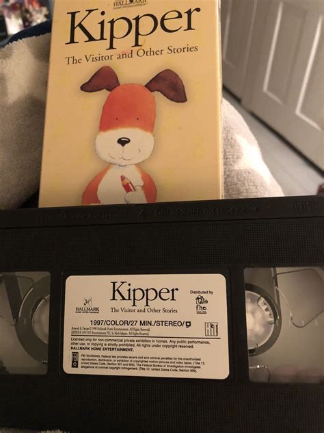 KIPPER The Visitor And Other Stories VHS Video Hallmark Home