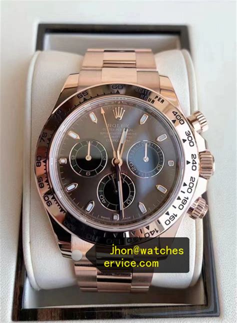 Clean Daytona Everose Pink Gold Chocolate Dial Best Clone