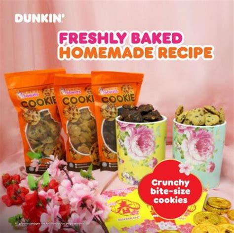 Dunkin Donuts Crunchy Bite Size Cookies