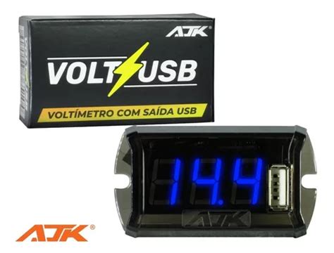 Voltímetro Ajk Volt Usb Som Automotivo Caixa Bob Carregador MercadoLivre