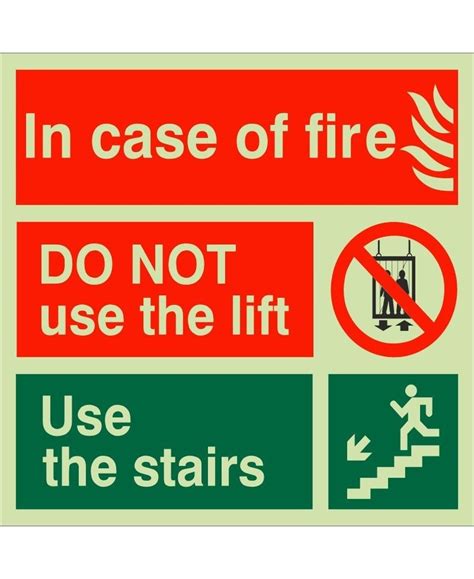 Fire Action Signs