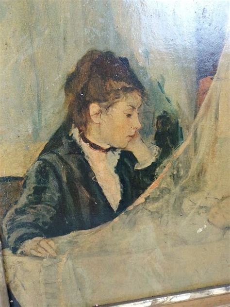 Berthe Morisot Le Berceau The Cradle Chart Oil Paintingcanvasmini