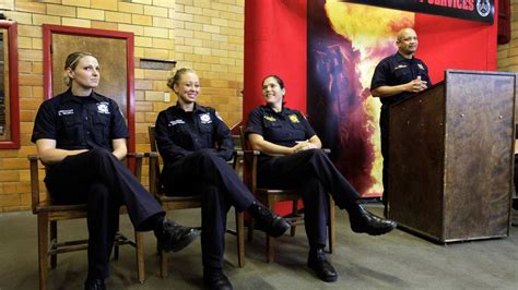 Historic all-female crew recognized for response to Lexington fire ...