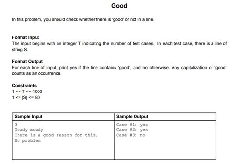 solved good   problem   check   cheggcom