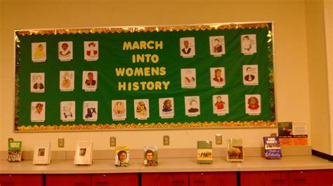 Womens History Month Bulletin Board Women History Month Bulletin