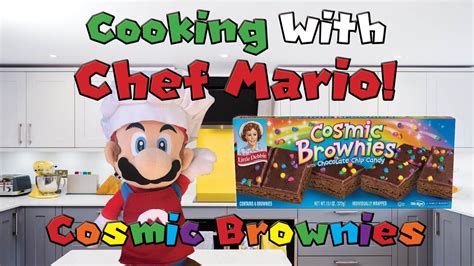 Cooking With Chef Mario Cosmic Brownies Supermario134 Youtube