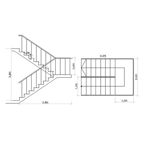 Detalles Constructivos En Autocad De Escaleras Varias CAD Y O DWG