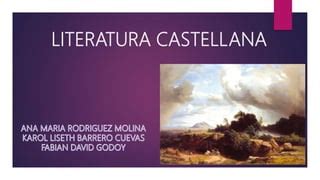 Literatura Castellana La Ilustracion PPT Descarga Gratuita