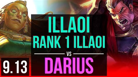 Illaoi Vs Darius Top Rank 1 Illaoi 1 4m Mastery Points 1300