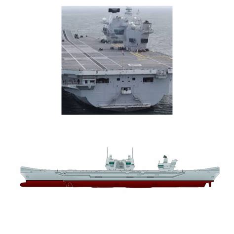 I present a back to Queen Elizabeth Carrier and formed a 130,000 ton ...