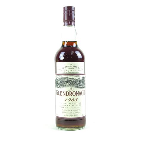 Glendronach 1968 / Re-Opening of Glendronach Distillery | Whisky Auctioneer