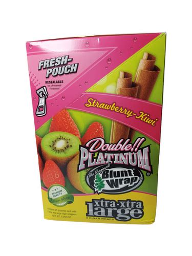 Caja Blunt Wrap Xtra Xtra Large Sabor Strawberry Kiwi Hornet M Xico