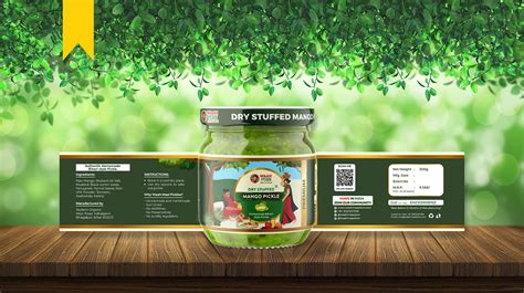 Pickle Label Design By Pixels Dome On Behance