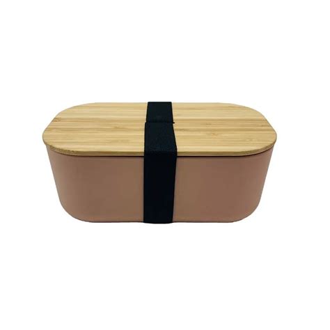 Aveco Microwave Safe Eco Friendly Food Grade PLA Bamboo Bento Box Food