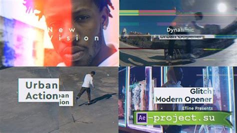 Videohive Urban Opener Project For After Effects