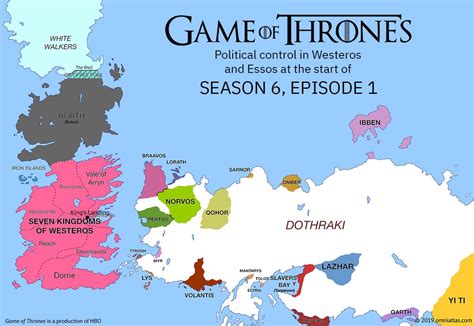 Got S6e1 Game Of Thrones Map Seasons Game Of Thrones