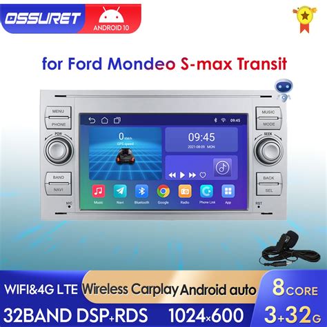 Android Car Radio For Ford Focus Mondeo S Max Kuga C Max Galaxy