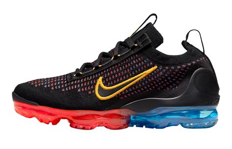 Nike Air Vapormax 2021 Black Red Blue Dv2118 001