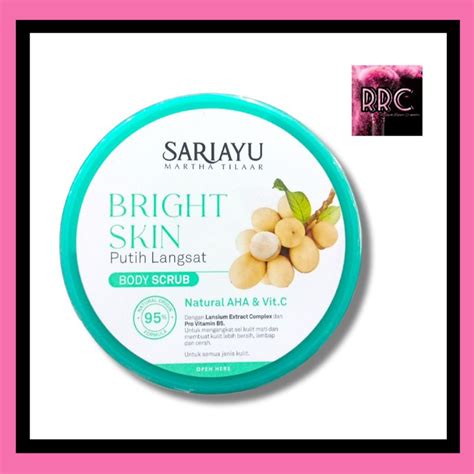 Jual Sariayu Martha Tilaar Bright Skin Putih Langsat Body Scrub 175g