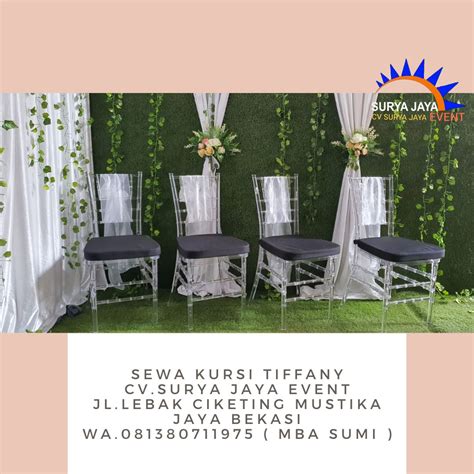 Sewa Kursi Tiffany Dan Pita Archives Pusat Sewa Alat Dan Perlengkapan