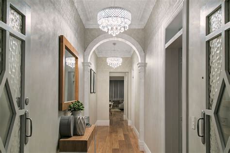 Stylish And Practical Transitional Hallway Designs