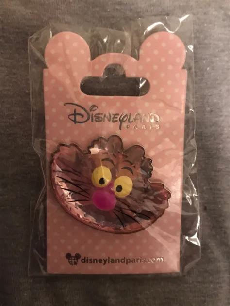 DISNEY CRYSTAL BIJOU Cheshire Cat Alice In Wonderland Pin Disney DLP