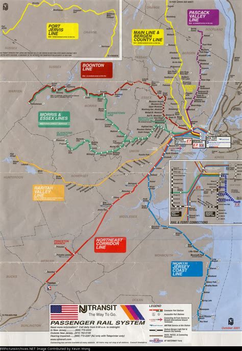 October Nj Transit Map