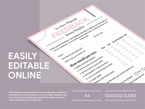 Feedback Survey Free Google Docs Template by Free Google Docs Templates ...