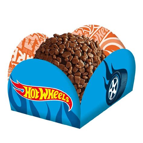 Porta Forminha Para Doces Festa Hot Wheels Unidades Festcolor Shopee Brasil