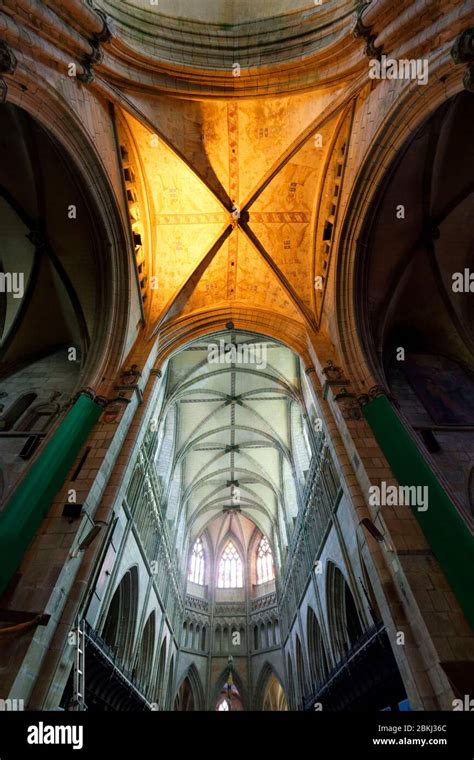 France Finistere Saint Pol De L On The Saint Paul Aurelien Cathedral