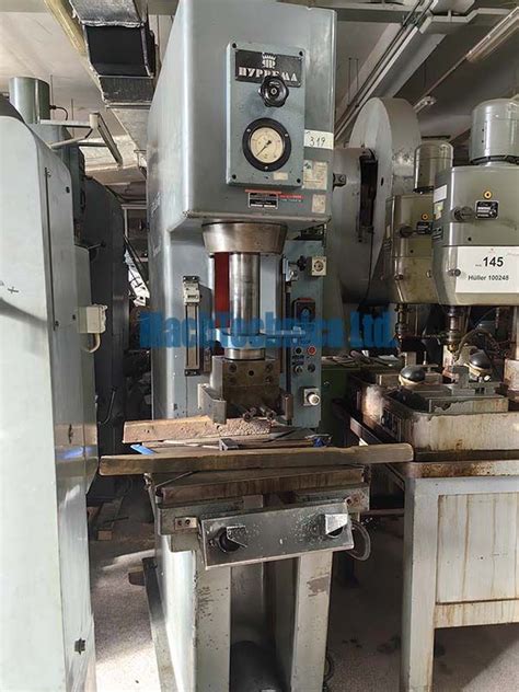 Hyprema Hes S C Type Single Column Hydraulic Press Machtechnica