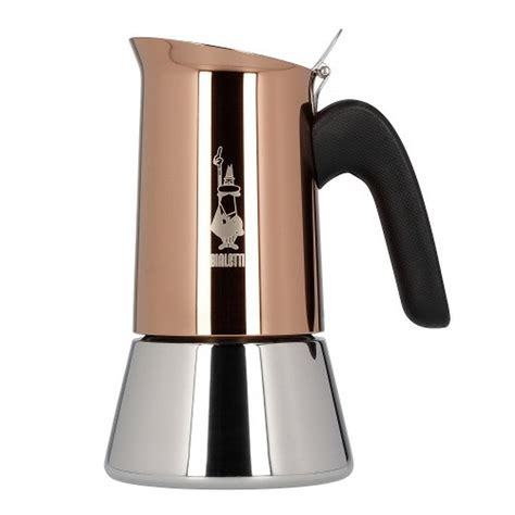 Bialetti Venus Induction Copper 4 Cup Espresso Maker