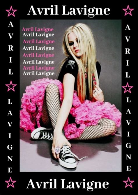 Poster Avril Lavigne Punk Poster Pink Posters Avril Lavigne