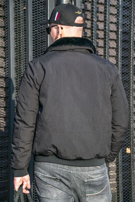 Куртка-пилот AERONAUTICA MILITARE big size FW 23/24 m/BD jet black (AB ...