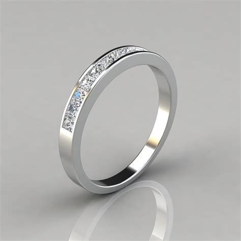 Moissanite Wedding Bands For Women | Moissanite Band Rings | Forever ...