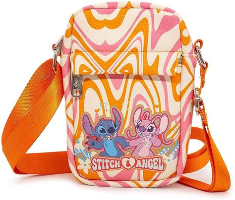 Amazon Disney Bag Cross Body Lilo And Stitch Stitch And Angel