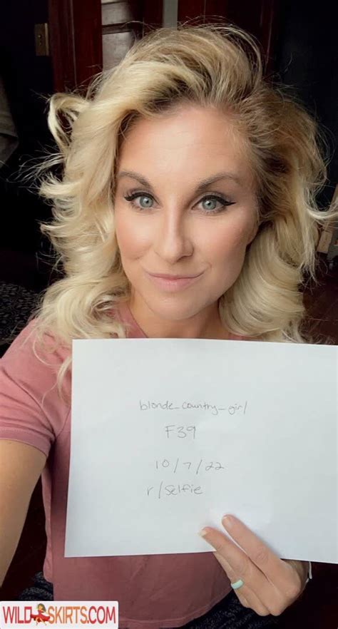 Blonde Country Girl Blonde Country Girl Cutecountrygirls Nude OnlyFans Instagram Leaked